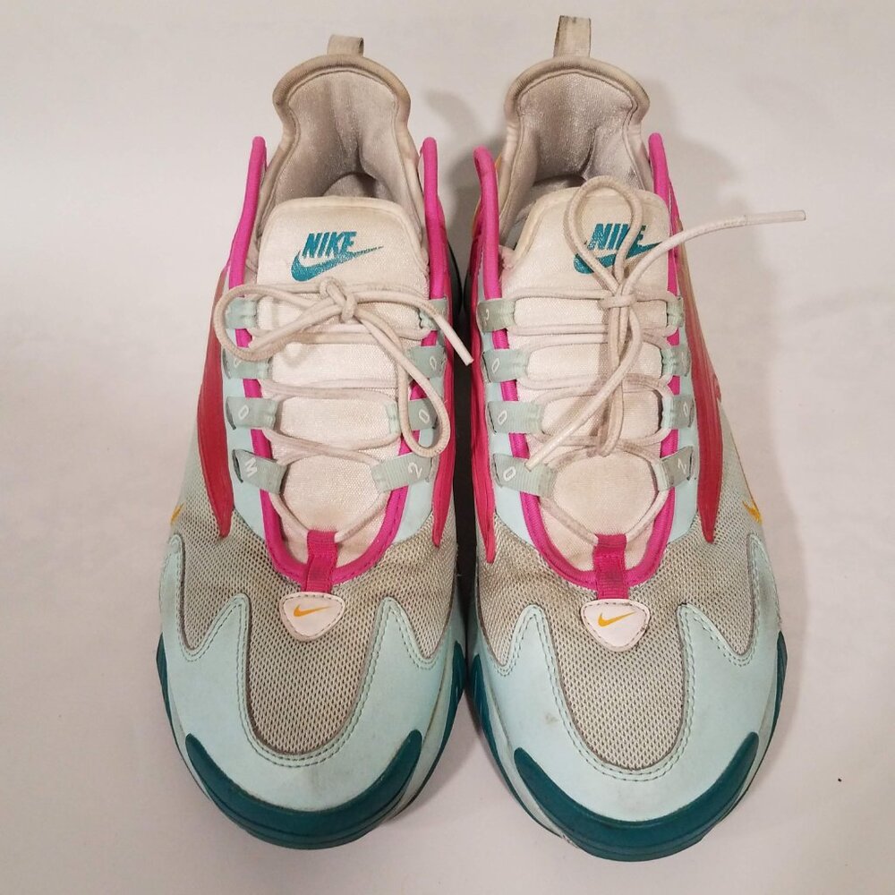 NIKE Air Zoom 2K Women's 11 Teal Tint University Gold-Spirit Teal CJ9924-300